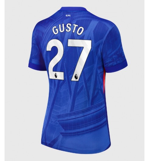 Chelsea Malo Gusto #27 Domácí Dres pro Dámské 2025-26 Krátký Rukáv Chelsea Malo Gusto #27 Domácí Dres pro Dámské 2025-26 Krátký Rukáv